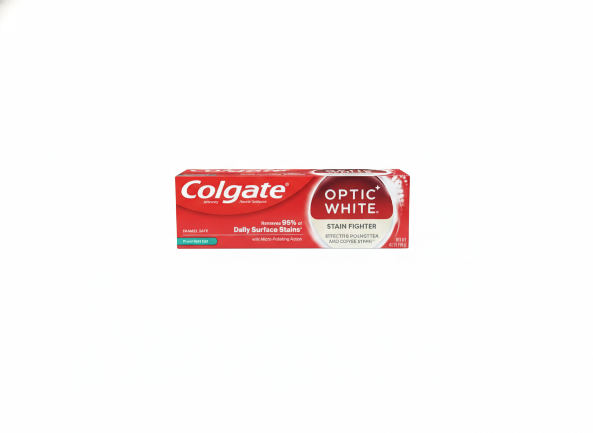 Crema Dental Colgate Optic White - Sonrisa Visiblemente más Blanca en una Semana