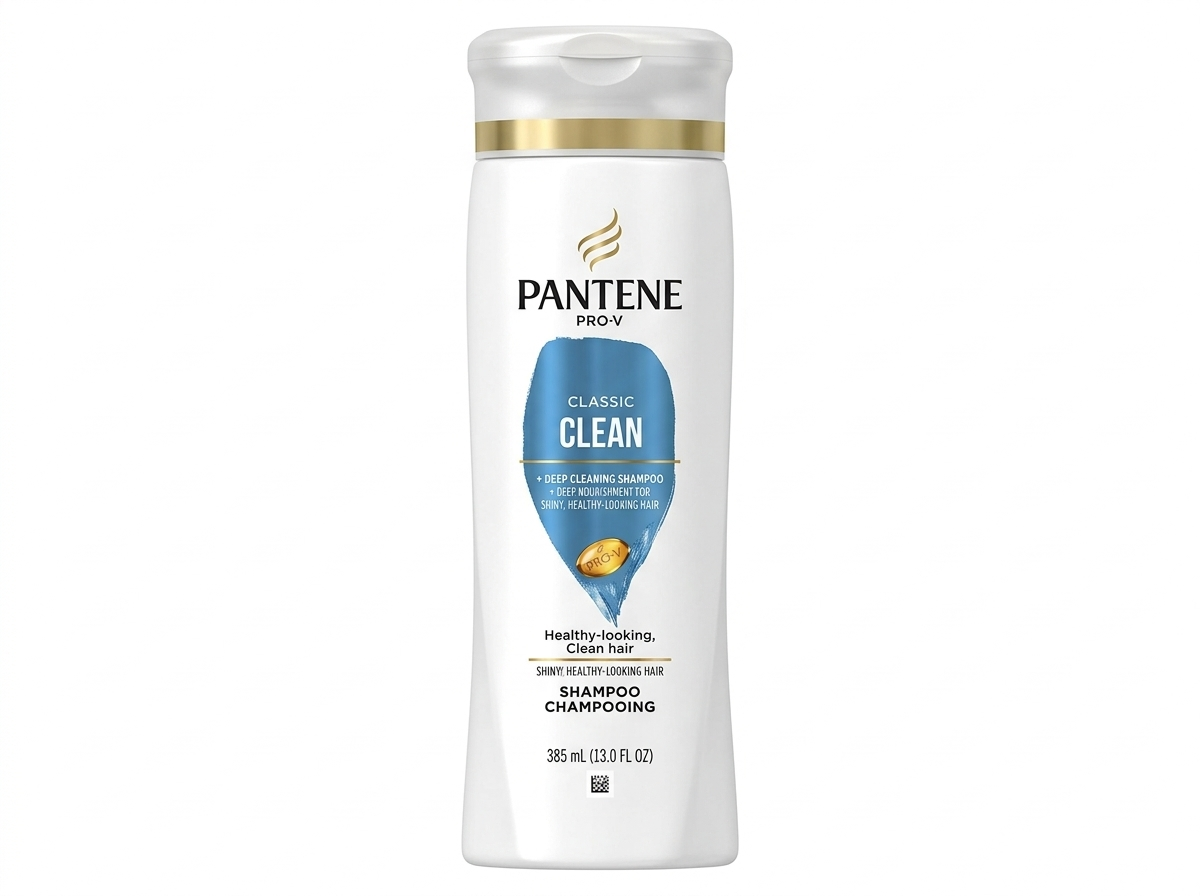 Shampoo Pantene Pro-V Classic Clean 375ml: Limpieza Profunda y Brillo Saludable para Todo Tipo de Ca