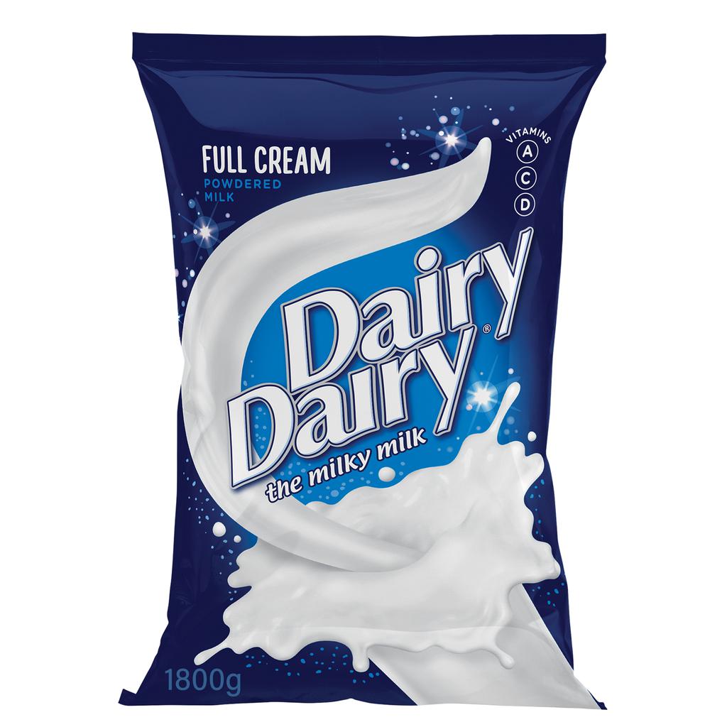 Dairy Dairy F/C Leche en Polvo Entera 1.8 kg / 63.5 oz